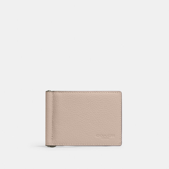 NWT Coach Outlet Slim Money Clip Billfold Wallet - Picture 1 of 3